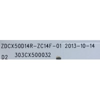 KIT DE LED'S PARA TV AIVOL ( 10 PZ ) / NUMERO DE PARTE 303CX500032 ( 5 PZ ) / 303CX500031 ( 5 PZ ) / ZDCX50D14L-ZC14F-01 / MODELO AET50320FN